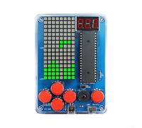 FR-4 - Placa de circuito impreso para videojuegos (51 chips), color verde | STEM educativo, guía paso a paso, promueve la comprensión electrónica, aprende a soldar manual