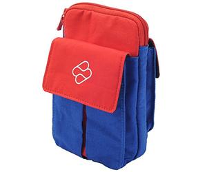 FR·TEC - Bolsa De Transporte, Color Azul Y Rojo - Nintendo Switch