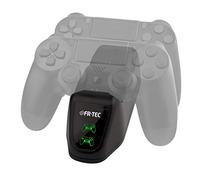 FR·TEC - Dual Charger, Cargador Mandos Doble Dualshock 4 - PS4