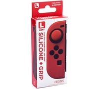 FR-TEC Funda Silicona + Grip para Joy-Con Izquierdo Rojo para Nintendo Switch