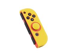 FR-TEC Funda Silicona + Grip para Joy-Con Derecho Amarillo para Nintendo Switch