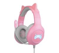 FR-TEC GAMING HEADSET TANOOKI TANOOKI Auriculares Alámbrico Diadema Juego Gris, Rosa
