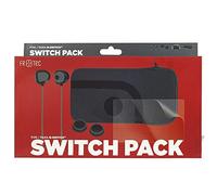 FR·TEC - Pack De Bolsa De Transporte, Auriculares, 2 Grips Y Protector De Pantalla - Nintendo Switch