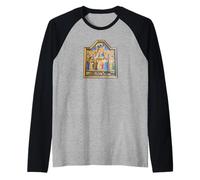 Fra Angelico Coronación Renacimiento Temprano Coronado En El Cielo Camiseta Manga Raglan