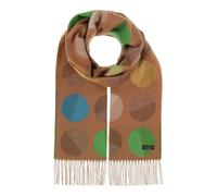 FRAAS bufanda Cashmink®-Scarf With Dots Camel Brush