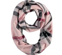 FRAAS Bufanda Loop 60 x 78 cm - Made in Germany - Bufanda tubo a cuadros para señora - Poliacrílico