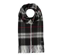 FRAAS Cashmink® Scarf with FRAAS Plaid Black