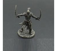 Frabakas Soldados Guerreros Caballeros Árabes Ejército Antiguo Cobre Latón Mesas Figuras Estatuas Miniaturas Pisapapeles Coleccionables Decoración del Hogar Regalos Artesanía 2,2 cm x 3,9 cm (C)