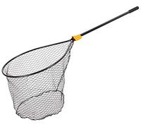 Frabill Rabill Red de Pesca Unisex, Negro/Amarillo, tamaño del aro: 17 x 19 Pulgadas, Mango Deslizante: 36 Pulgadas