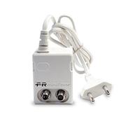 Fracarro MINI Power 12P adaptador e inversor de corriente Interior Blanco - Fuente de alimentación (Interior, 220-230 V, 50/60 Hz, 12 V, 200 A, Cortocircuito)