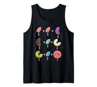 Fracciones de Dona Humor matemático para Profesores, Estudiantes, niños Camiseta sin Mangas