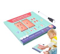 Fracciones Magnéticas - Kit de Herramientas de Manipulación Matemática - Conjunto Magnético de Fracciones Matemáticas | para Kindergarten Equipo Pedagógico para Escuela en el Hogar Desarrollo de