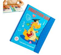 Fracciones magnéticas para - Conjunto de manipulaciones educativas para el aprendizaje de matemáticas, juguete matemático para niños y niñas mayores de 4 años, aula de