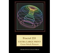 Fractal 233: Extra Large Print Cross Stitch Pattern