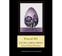 Fractal 345: Extra Large Print Cross Stitch Pattern