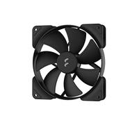 Fractal Design Aspect 14 Black 140 mm 1000 RPM Computer Fan | Rodamientos Rifle de alta eficiencia, tecnologia Trip Wire y puntales estaticos aerodinamicos para menos ruido y turbulencia.