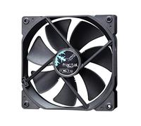 Fractal Design Dynamic GP,14 Ventilador de computadora , Optimizado para una alta ventilación - 140 mm - 1000RPM - FDB,Rodamientos , Puntales con forma aerodinámica - 12v , Negro Edition (Single)