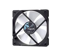 Fractal Design Dynamic X2 GP,12 PMW Ventilador de computadora , Optimizado para una alta ventilación - 120 mm - 1200RPM - FDB,Rodamientos , Puntales con forma aerodinámica , Negro/Blanco (Single)
