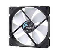 Fractal Design Dynamic X2 GP,14 PMW Ventilador de computadora , Optimizado para una alta ventilación - 140 mm - 1000RPM - FDB,Rodamientos , Puntales con forma aerodinámica , Negro/Blanco (Single)