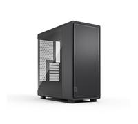 Fractal Design Epoch Black - Cristal Templado Light Tint - Panel Frontal de Malla - Tres Ventiladores Momentum 12 Incl. - Interior Espacioso - Soporte para ATX/mATX/ITX
