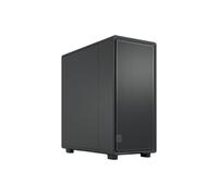 Fractal Design Epoch Black Solid - Caja de Juego para PC de Alto Flujo de Aire - Panel Frontal de Malla - Tres Ventiladores Momentum 12 Incl. - Interior Espacioso - Soporte ATX/mATX/ITX