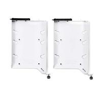 Fractal Design FD-ACC-HDD-A-WT-2P parte carcasa de ordenador Universal HDD mounting bracket - Componente (Universal, HDD mounting bracket, Blanco, 3.5", 1 pieza(s), 37 mm)