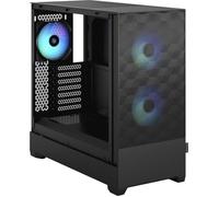 Fractal Design FD-C-POR1A-06 Caja PC Pop Air RGB Black TG Clear Tint ATX, 3 Ventiladores RGB, Controlador RGB, Soporte USB-C, Negro, Filtro Malla