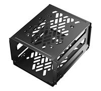 Fractal Design Kit de Jaula de Disco Duro - Tipo B, Negro, se Monta en la Jaula de Disco Duro Disponible/Ranuras de Ventilador de 120 mm - para Define 7/Meshify 2 + Otras Carcasas fractales