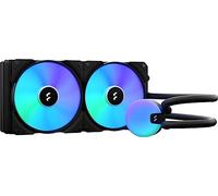 Fractal Design Lumen S28 RGB Aspect 14 RGB x2 AIO CPU Liquid/Water Cooler | Disipador de agua con iluminación ARGB, radiador de 280 mm y ventiladores silenciosos para CPU de alto rendimiento.
