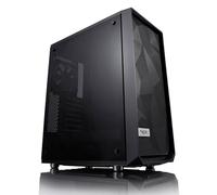 Fractal Design Caja de Ordenador Meshify C Negro con Cristal Templado, Torre ATX/mATX/ITX, Alto Flujo de Aire, Excelente Enfriamiento