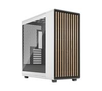Fractal Design North XL Chalk White TG- Incluye Tres Ventiladores Aspect PWM de 140 mm - Puerto USB Tipo C - Torre Completa EATX con Flujo de Aire para gabinete de PC para Juegos