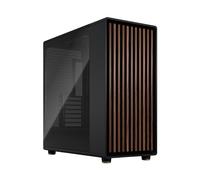 Fractal Design North XL Charcoal Black TG- Incluye Tres Ventiladores Aspect PWM de 140 mm - Puerto USB Tipo C - Torre Completa EATX con Flujo de Aire para gabinete de PC para Juegos