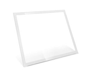 Fractal Design - Panel de Vidrio Templado para Cajas Define R6/S2 y Meshify S2 - Fácil Instalación Vidrio Antirayas Diseño sin Tornillos - Blanco