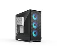Fractal Design Pop 2 Air Black RGB - Cristal Templado - Caja de PC Gaming con Flujo de Aire de Alto Rendimiento - Panel Frontal de Malla - Tres Ventiladores RGB de 120 mm - ATX/mATX/ITX
