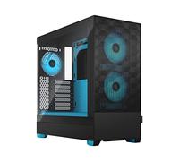 Fractal Design Pop Air RGB Cyan Core Tempered Glass Clear Tint