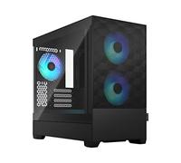 Fractal Design Pop Mini Air RGB Negro, TG (Vidrio Templado), Tinte Claro