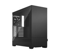 Fractal Design Pop Silent Black - Tempered Glass Clear Tint - Bitumen Panel and