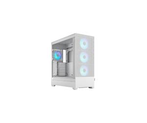 Fractal Design Pop Xl Air Rgb Blanco Tg Gaming Case W/ Clear Glass Window E-Atx H FD-C-POR1X-01