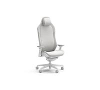 Fractal Design Refine Fabric Light - Silla Gaming - Silla ergonómica de Escritorio de Oficina - Reposabrazos Ajustables 4D - Respaldo Alto - Cojín Lumbar