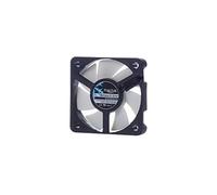 Fractal Design Silent Series R3 White, Ventilador de computadora, 50 milímetro, 3500 RPM, Optimizado para una alta ventilación, Cable plano, Flujo de aire, 12v, Negro/Blanco (Single)