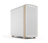 Fractal Design Summit Chalk White Solid - Caja para PC Gaming | Incluye tres ventiladores Momentum, detalles curvos de madera y un frontal de malla para un flujo de aire óptimo.