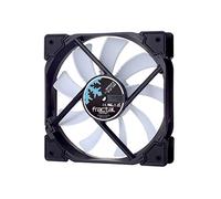 Fractal Design Venturi HF,12 Blanco, Carcasa del Ordenador Ventilador, Optimizado para una alta ventilación, FDB,Rodamientos, Puntales con forma aerodinámica - 12v, 120 mm, Blanco (Single)