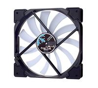 Fractal Design Venturi HF,14 Blanco, Carcasa del Ordenador Ventilador, Optimizado para una alta ventilación, FDB,Rodamientos, Puntales con forma aerodinámica - 12v, 140 mm, Blanco (Single)