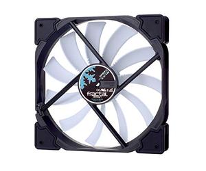 Fractal Design Venturi HF,14 Blanco, Carcasa del Ordenador Ventilador, Optimizado para una alta ventilación, FDB,Rodamientos, Puntales con forma aerodinámica - 12v, 140 mm, Blanco (Single)