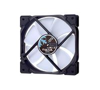 Fractal Design Venturi HP,12 Blanco, PWM, Carcasa del Ordenador Ventilador, Optimizado para una alta ventilación, FDB,Rodamientos, Puntales con forma aerodinámica - 12v, 120 mm, Blanco (Single)