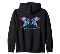 Fractal Fantasy Dragons - Imagine Sudadera con Capucha