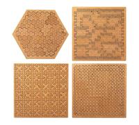 Fractal Tray Puzzle, Unique Irregular Creative Labyrinth, Portable Fractal Puzzle with Irregular Shapes (All)