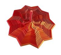 Fractales Fidgety Toy 3D Impreso Estrella Fidgety Juguete Adorno Decorativo Divertido Espirales Giratorias Diseño Geométrico Regalo De Cumpleaños Adorno Decorativo Gancho