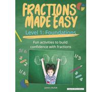 Fractions Made Easy: Level 1 - Foundations | Fun, Visual Math Workbook: Learn Halves, Thirds & Quarters with Confidence | Step-by-Step Fraction ... or Classroom Learning. Black & White Edition.
