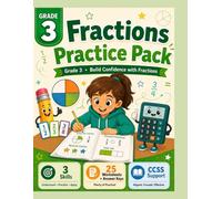 Fractions Practice Pack Grade 3: Equivalent Fractions, Comparing Fractions & Unit Fractions | 25 No-Prep Worksheets with Answer Keys | CCSS-Aligned